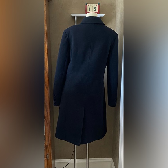 Larry Levine Wool Cashmere Blend Classic Classy Coat Black Women’s size 10 - Picture 2 of 13